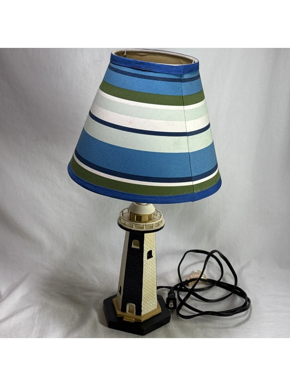 Lighthouse Table Lamp Vintage Beautiful Nautical Sea Lovers Decor Beach Ocean